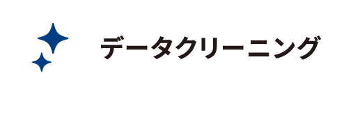 データクリーニング
